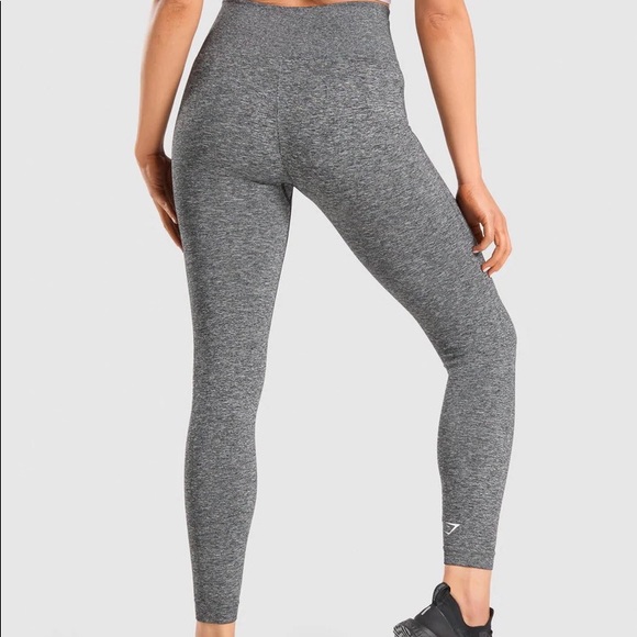 Gym Shark Adapt Marl Seamless Leggings - Picture 2 of 4